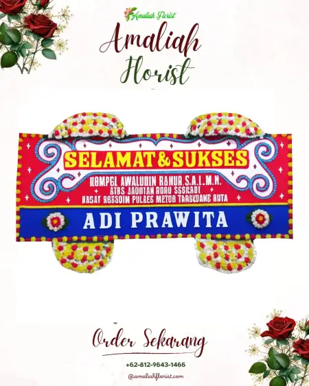Papan Bunga Ucapan Selamat Ruko Grand Galaxy Bekasi